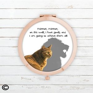 Funny Motivational Compact Mirrors